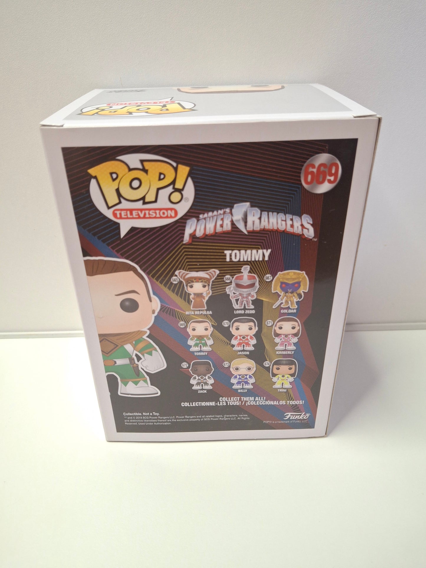 Funko Pop Power Rangers Tommy