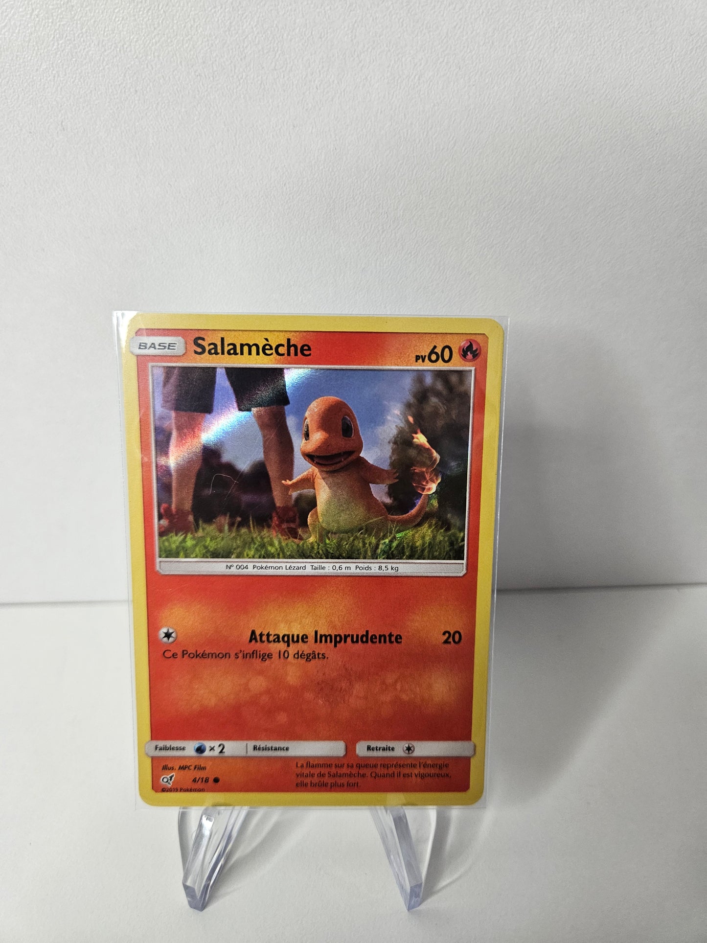 Lot Bulbizarre et Salamèche Holo Détective Pikachu