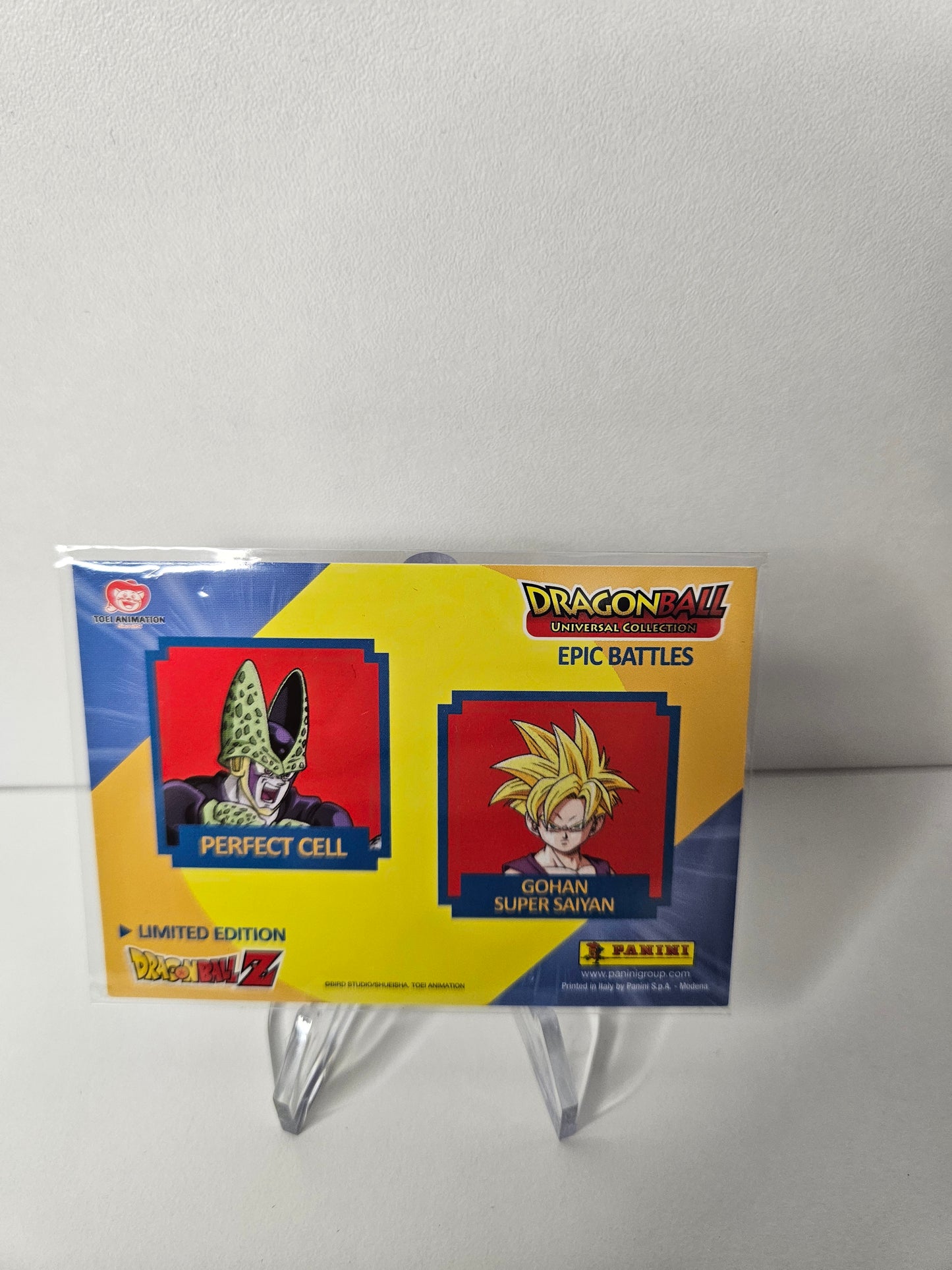 Carte Panini Dragon Ball - Gohan VS Cell