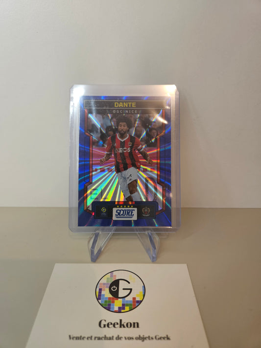 Dante Ogc Nice Panini Score Ligue 1 Numérotée 37/50