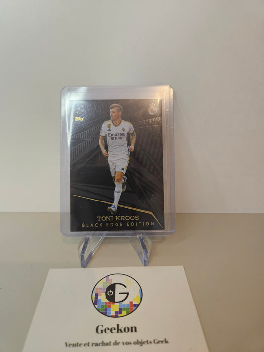 Toni Kroos card - Black Edge Edition - Topps Match Attax - 2023/24