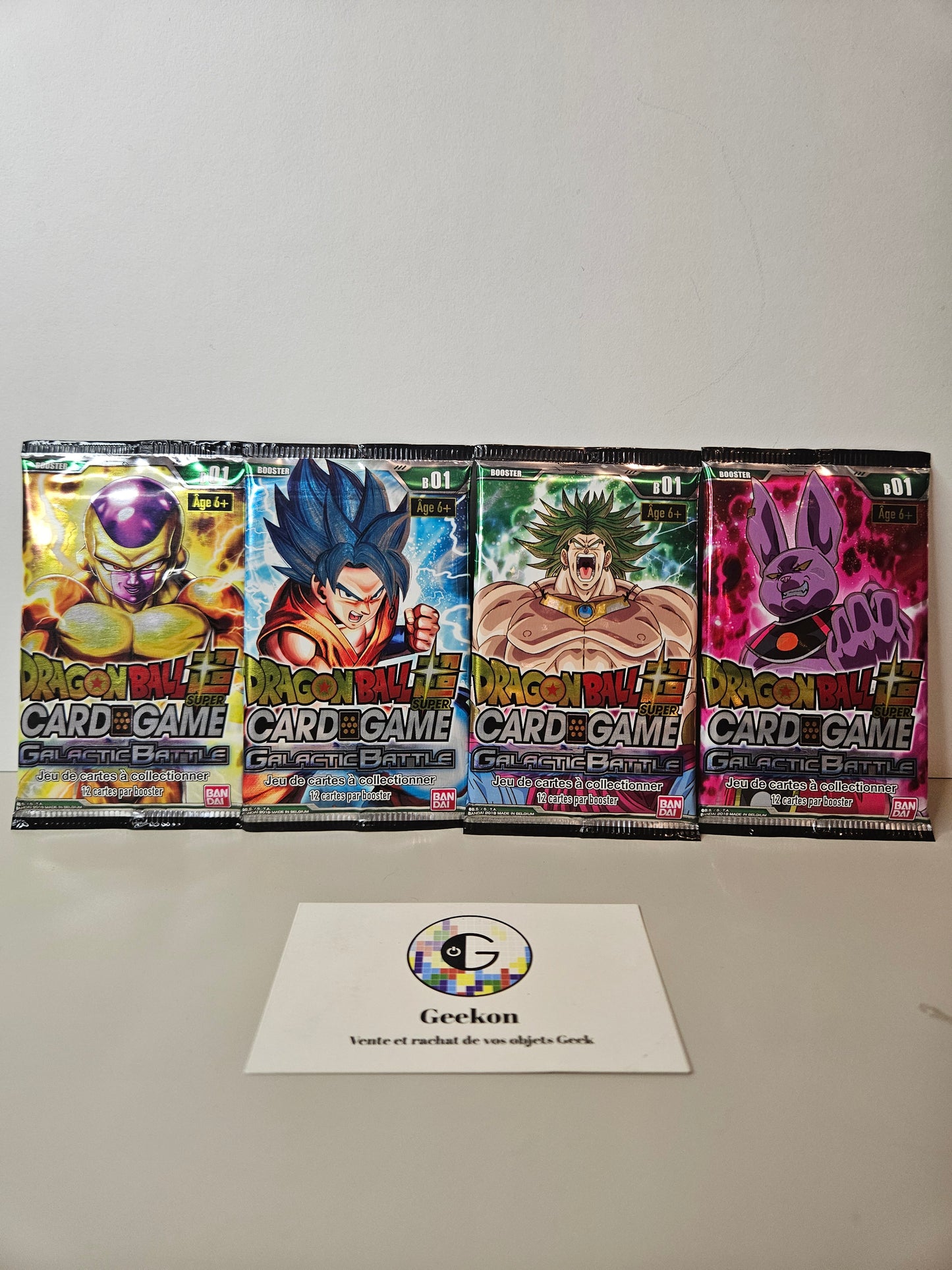 Booster Art Set Dragon Ball Super Card Game B01