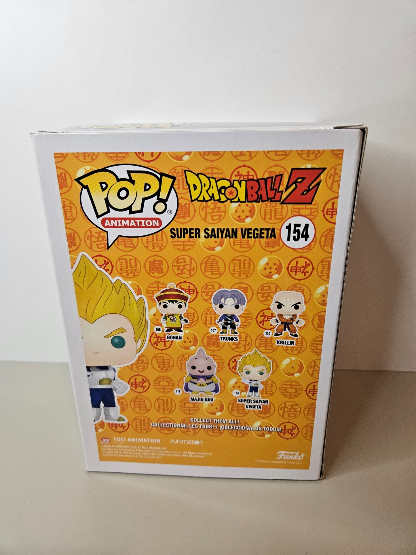 Funko Pop Vegeta SSJ Red Chrome 2019 Convention