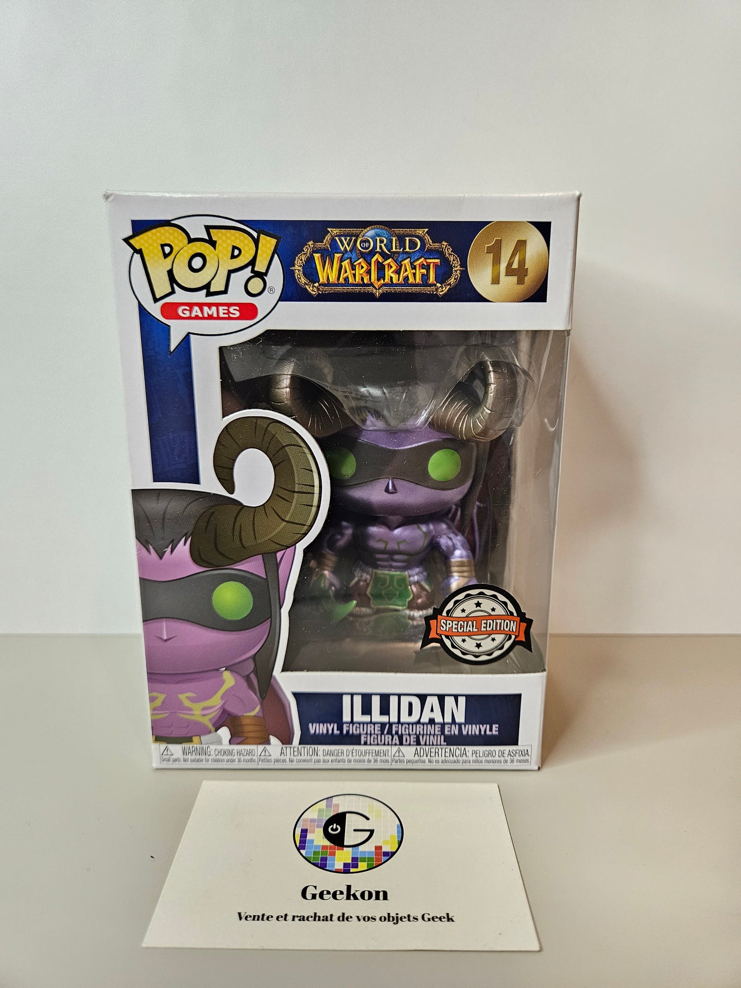 Funko Pop Illidan Exclusive World of warcraft