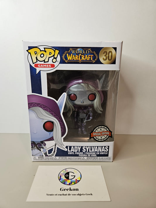 Funko Pop Lady Sylvanas Exclusive World of warcaft
