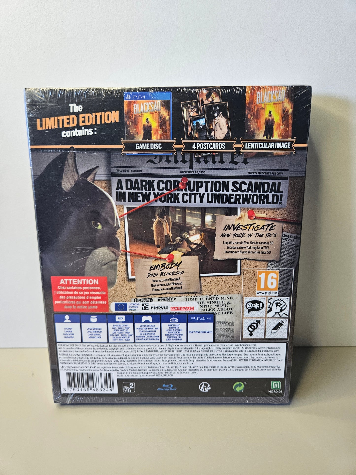 Playstation - Blacksad Limited