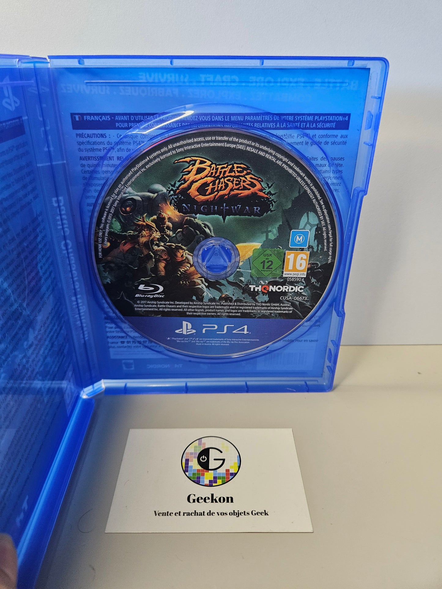 Playstation - Battle Chasers Nightwar