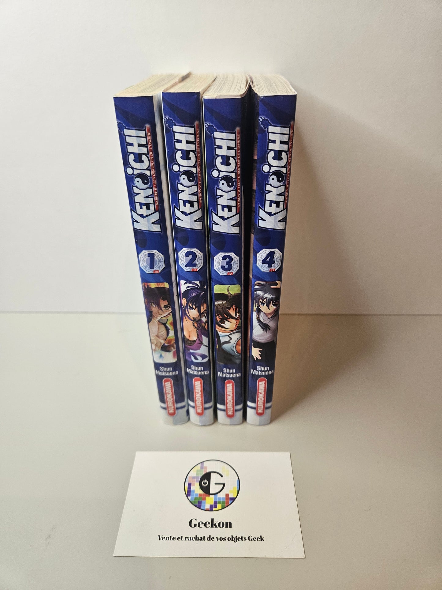Tome 1 à 4 Ken-ichi saison 2