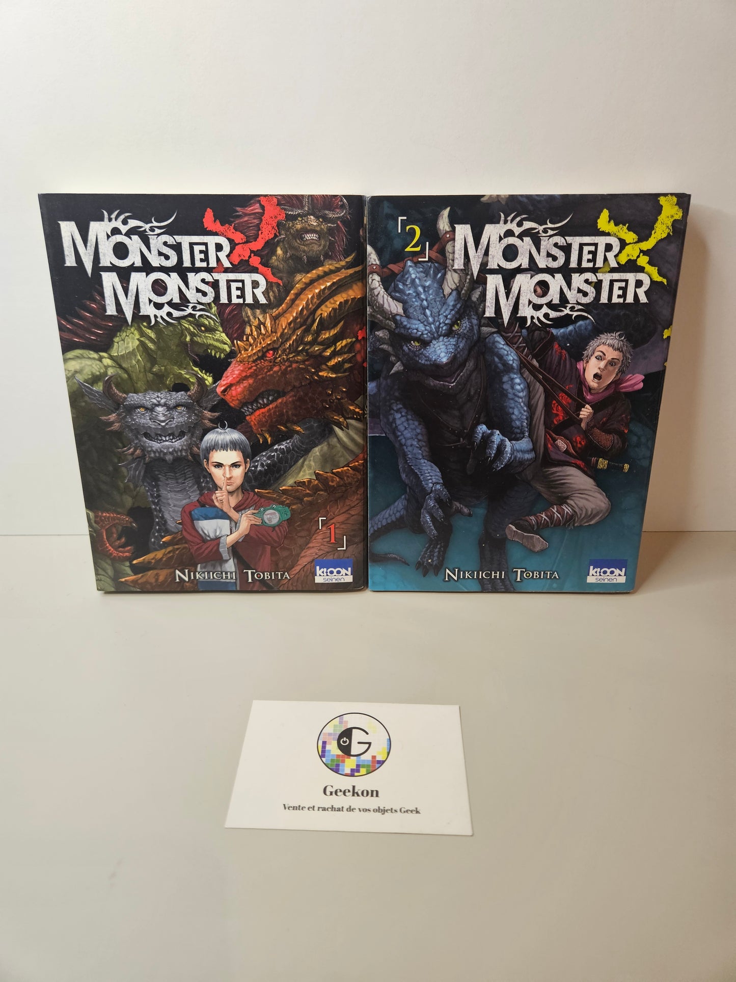 Tome 1 et 2 Monster x Monster
