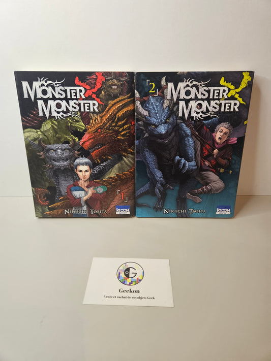 Tome 1 et 2 Monster x Monster