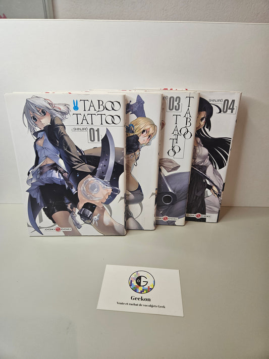 Tome 1 à 4 Taboo Tattoo