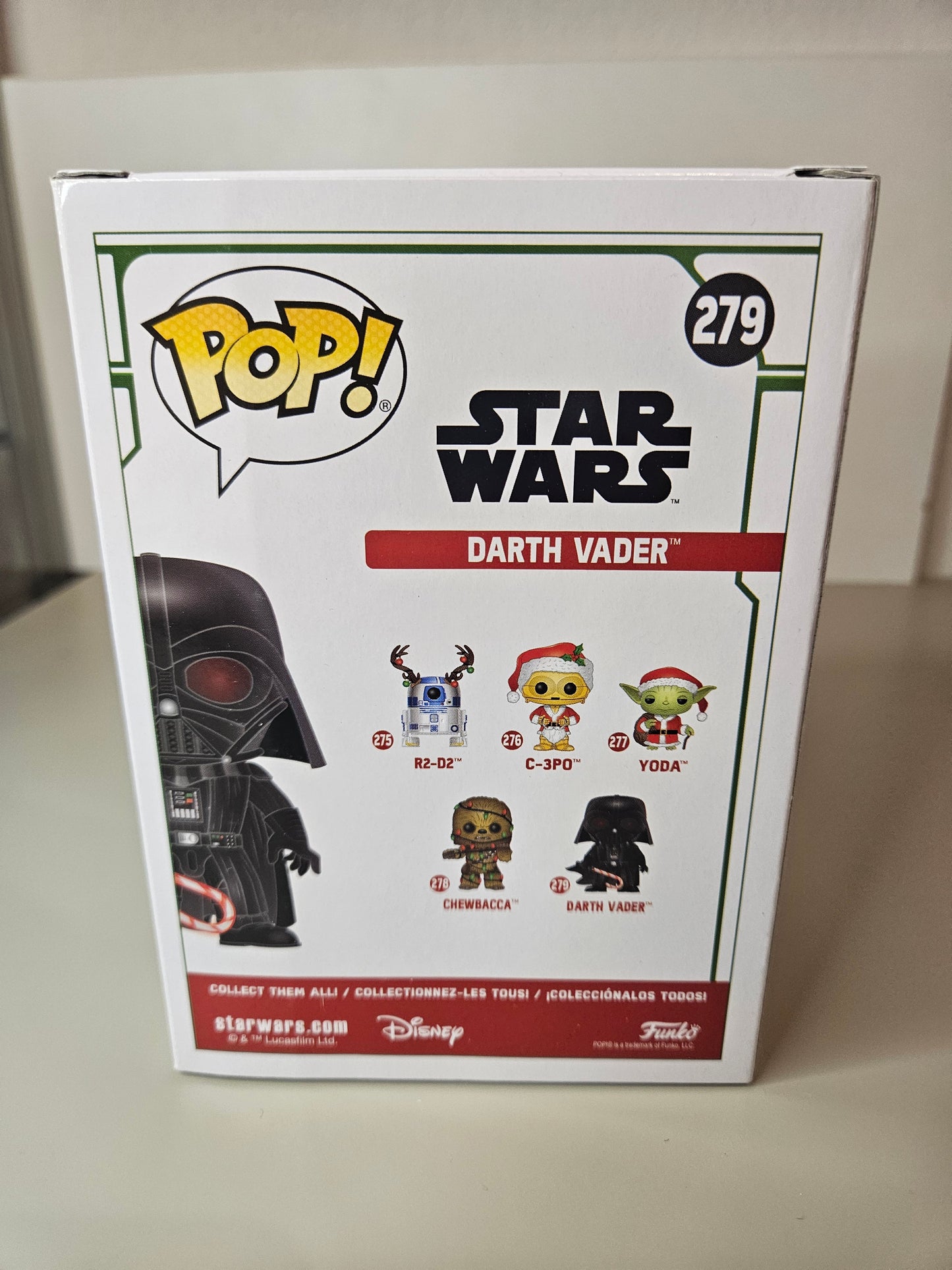 Funko Pop Darth Vader Christmas Chase