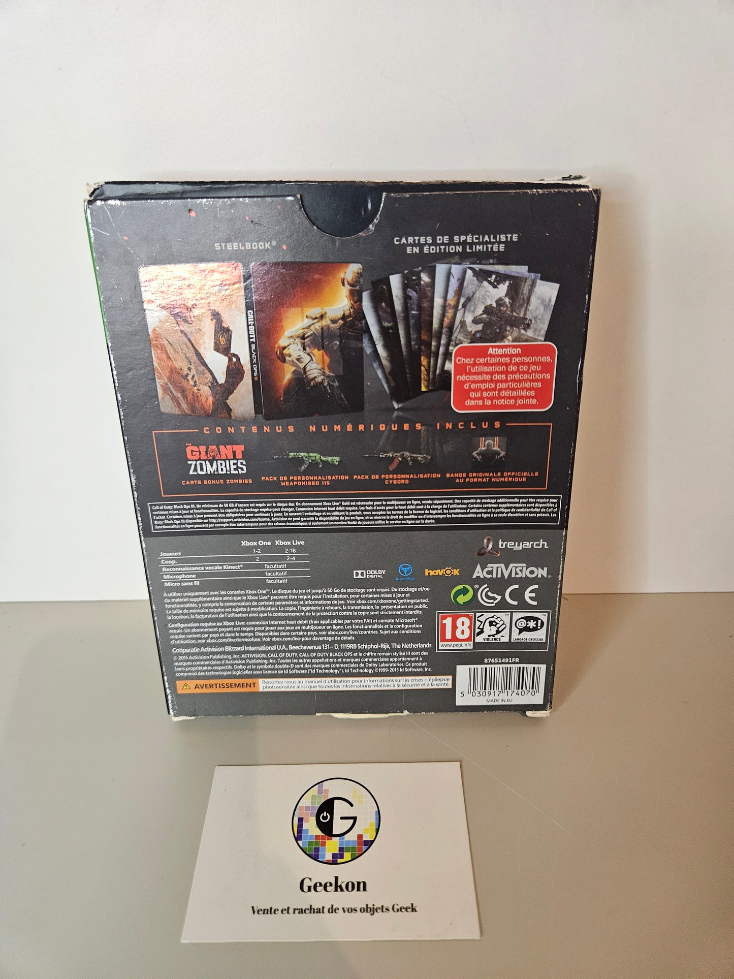 Xbox - Call of Duty Black Ops III Hardened