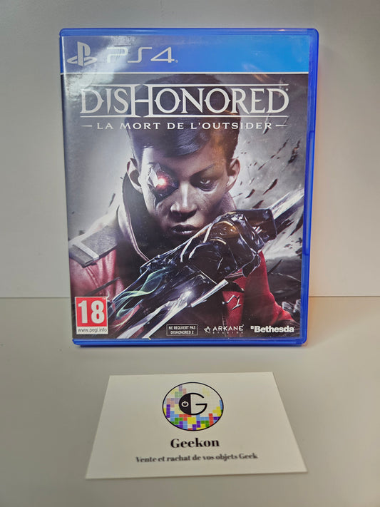 Playstation 4 - Dishonored La mort de l'outsiders