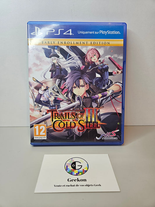 Playstation - THE LEGEND OF HEROES TRAILS OF COLD STEEL III 3 VF