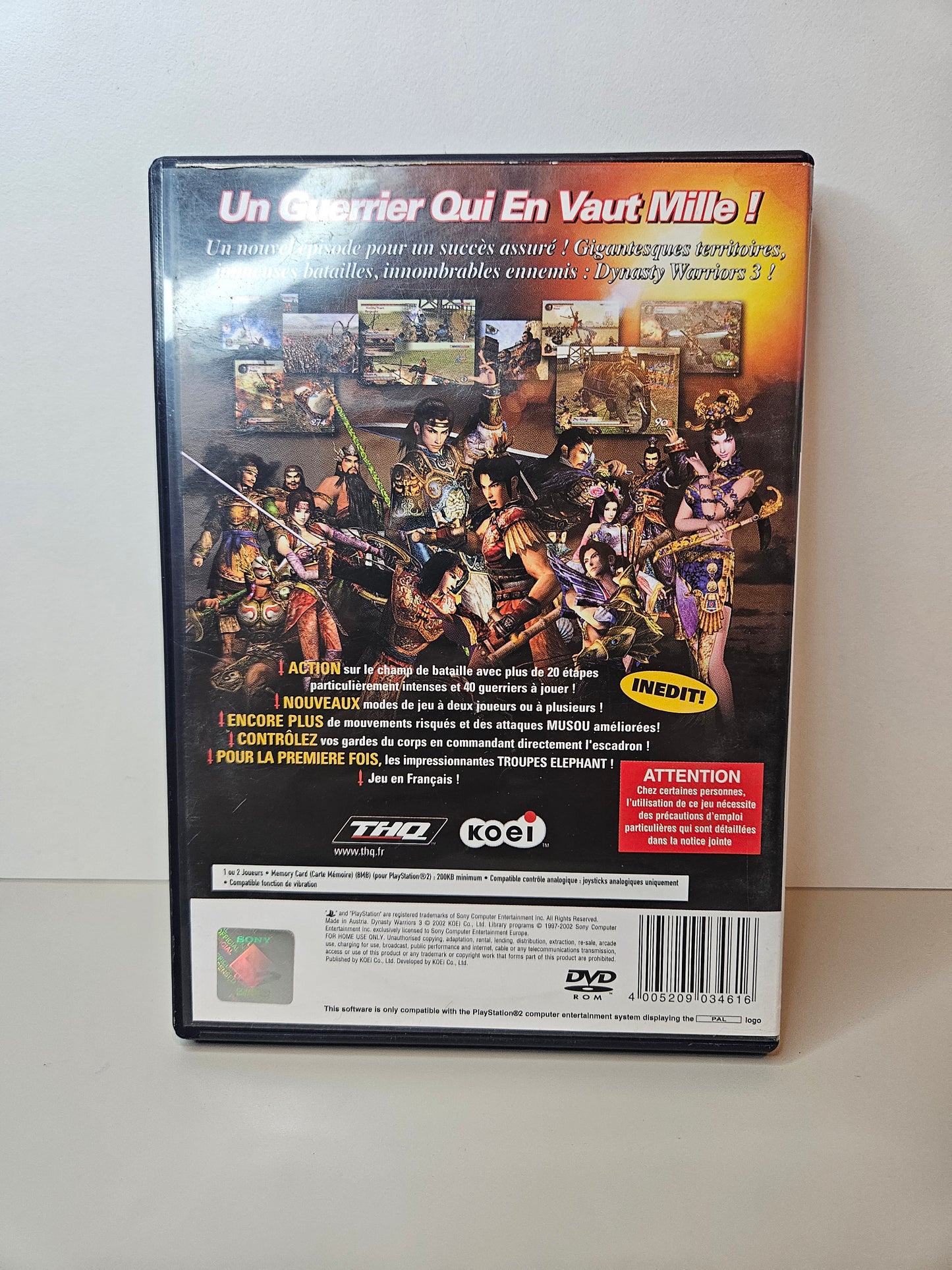 Playstation - Dynasty Warriors 3