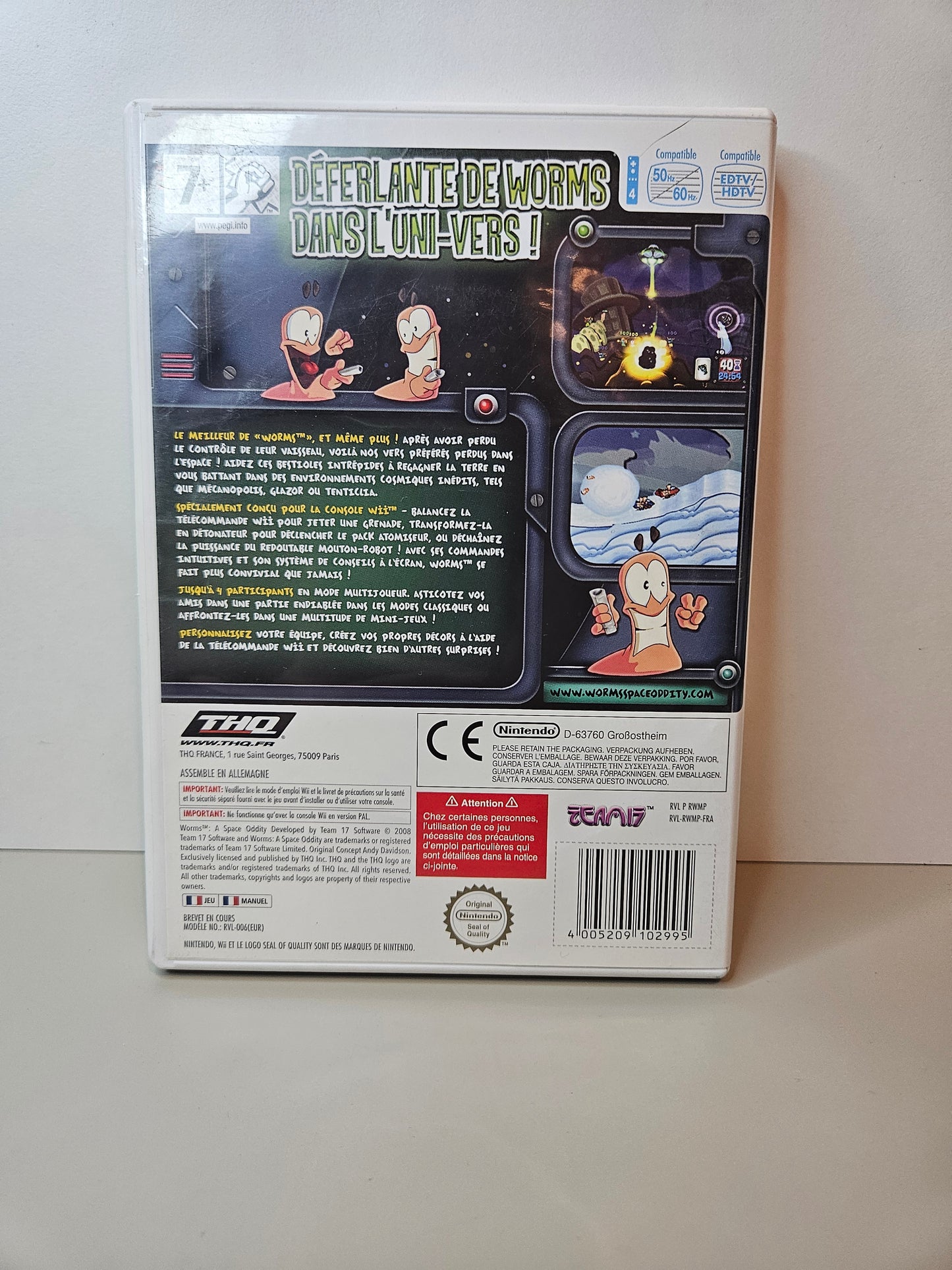 Nintendo - Worms L'odyssée spatiale