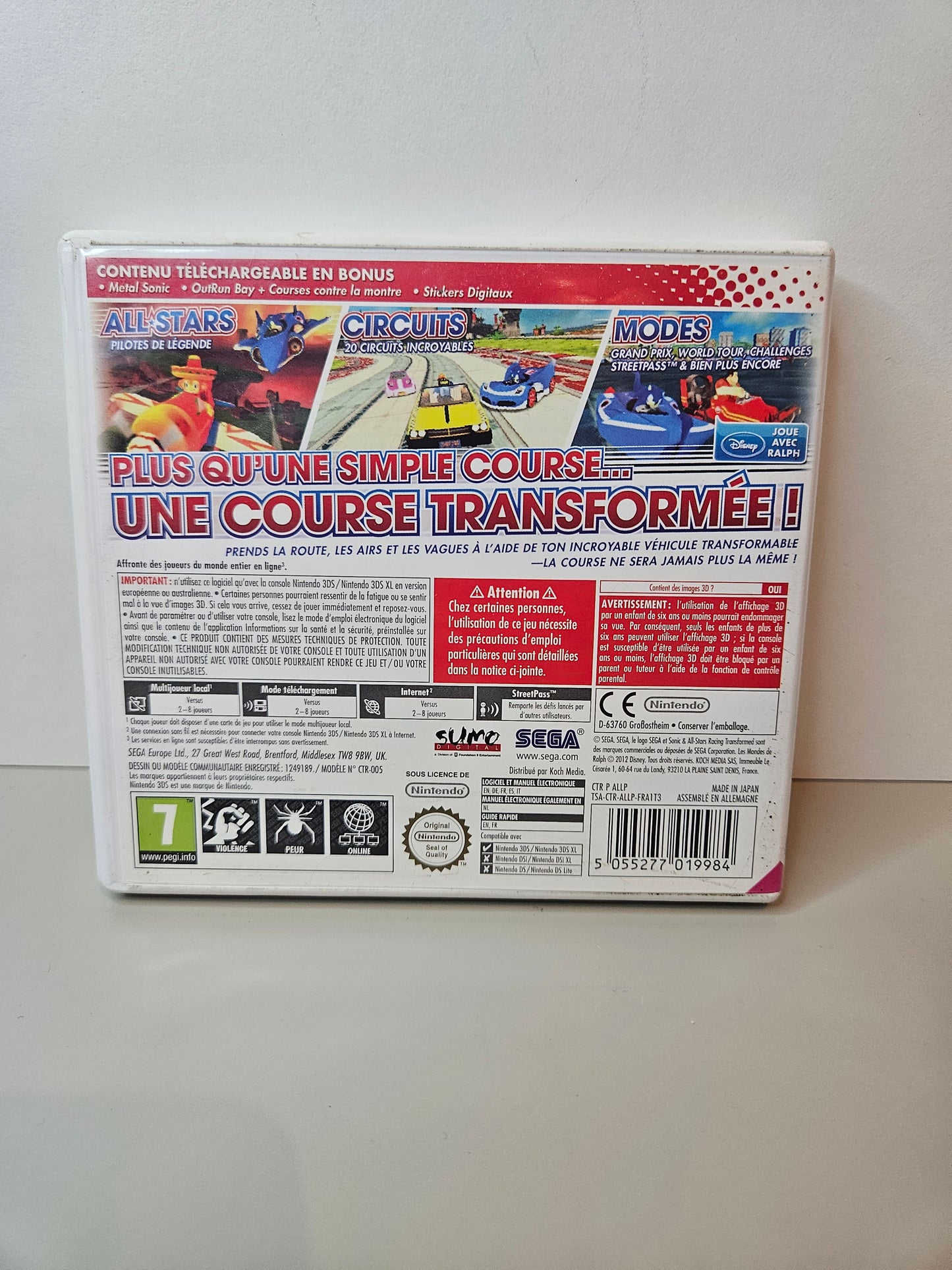 Nintendo - Sonic All Stars Racing Transformed