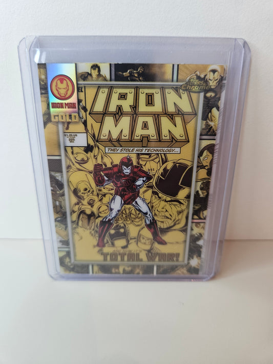 Iron Man Gold Card 5 Marvel Topps Chrome 2025