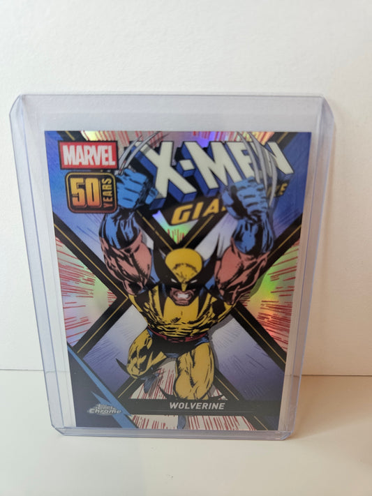 Wolverine X-Men Giant Size Marvel Topps Chrome 2025