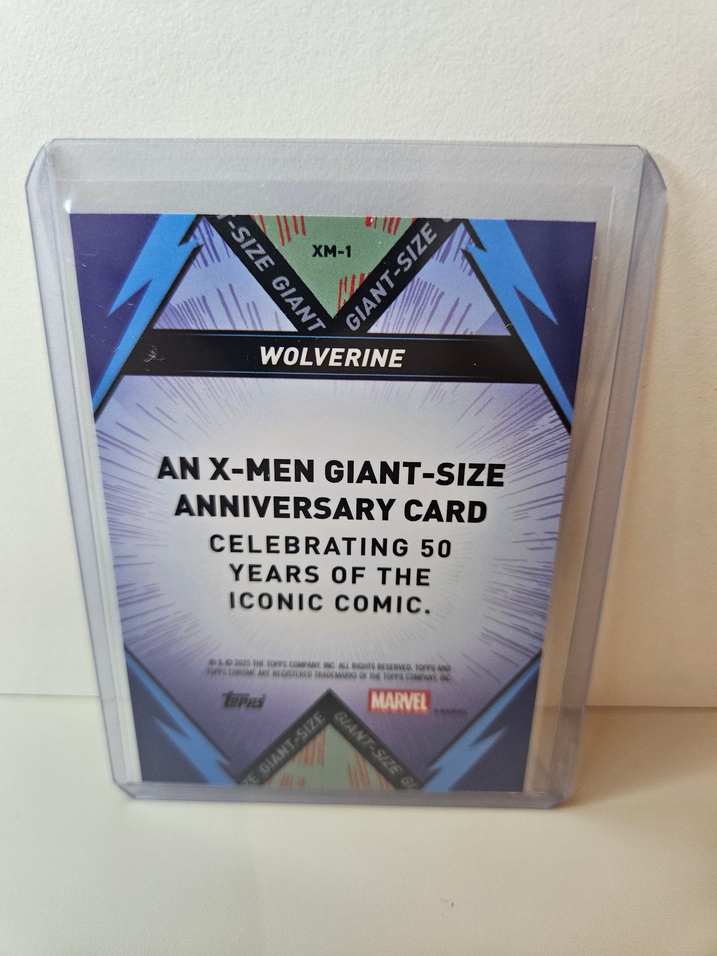 Wolverine X-Men Giant Size Marvel Topps Chrome 2025