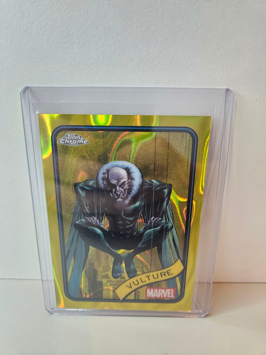 Vulture Gold Lava Marvel Topps Chrome 2025