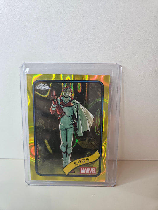 Eros Gold Lava Marvel Topps Chrome 2025