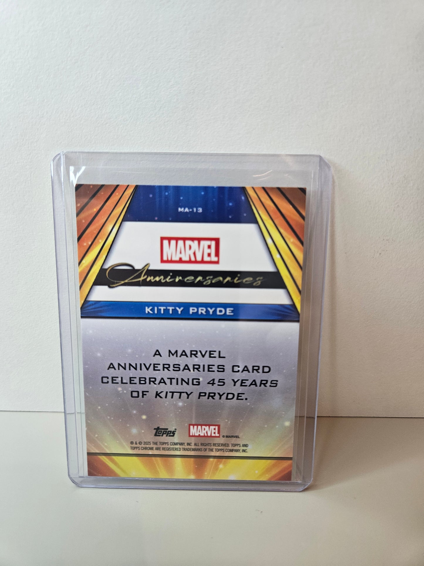Kitty Pride Marvel Topps Chrome 2025