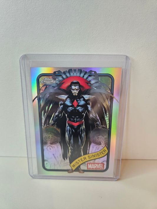 Mister Sinister Refactor Marvel Topps Chrome 2025