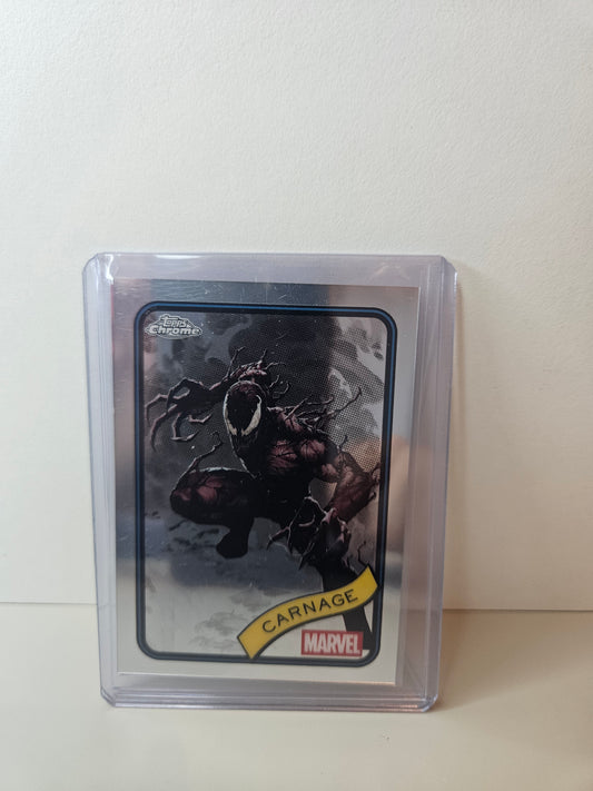 Carnage Marvel Topps Chrome 2025