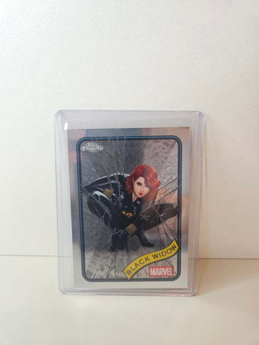 Black Widow Marvel Topps Chrome 2025