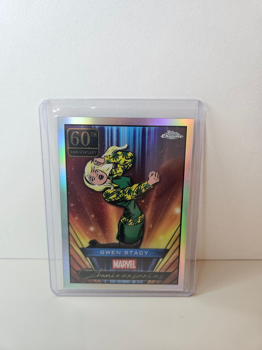Gwen Stacy Marvel Topps Chrome 2025