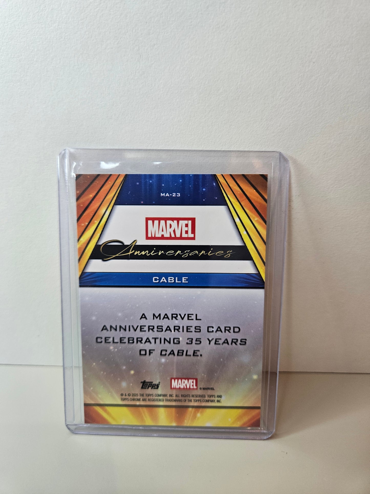 Cable Marvel Topps Chrome 2025