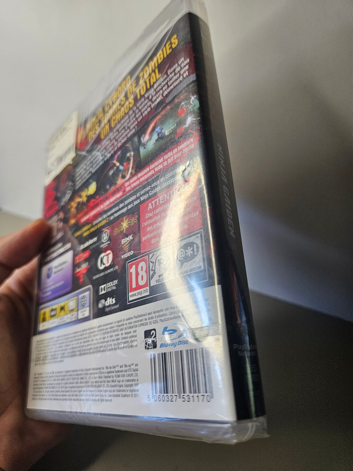 Playstation - Yaiba Ninja Gaiden Z