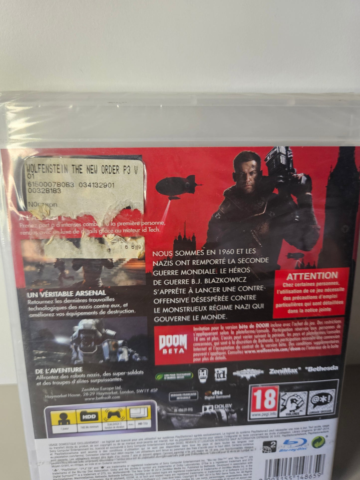 Playstation - Wolfenstein the new order