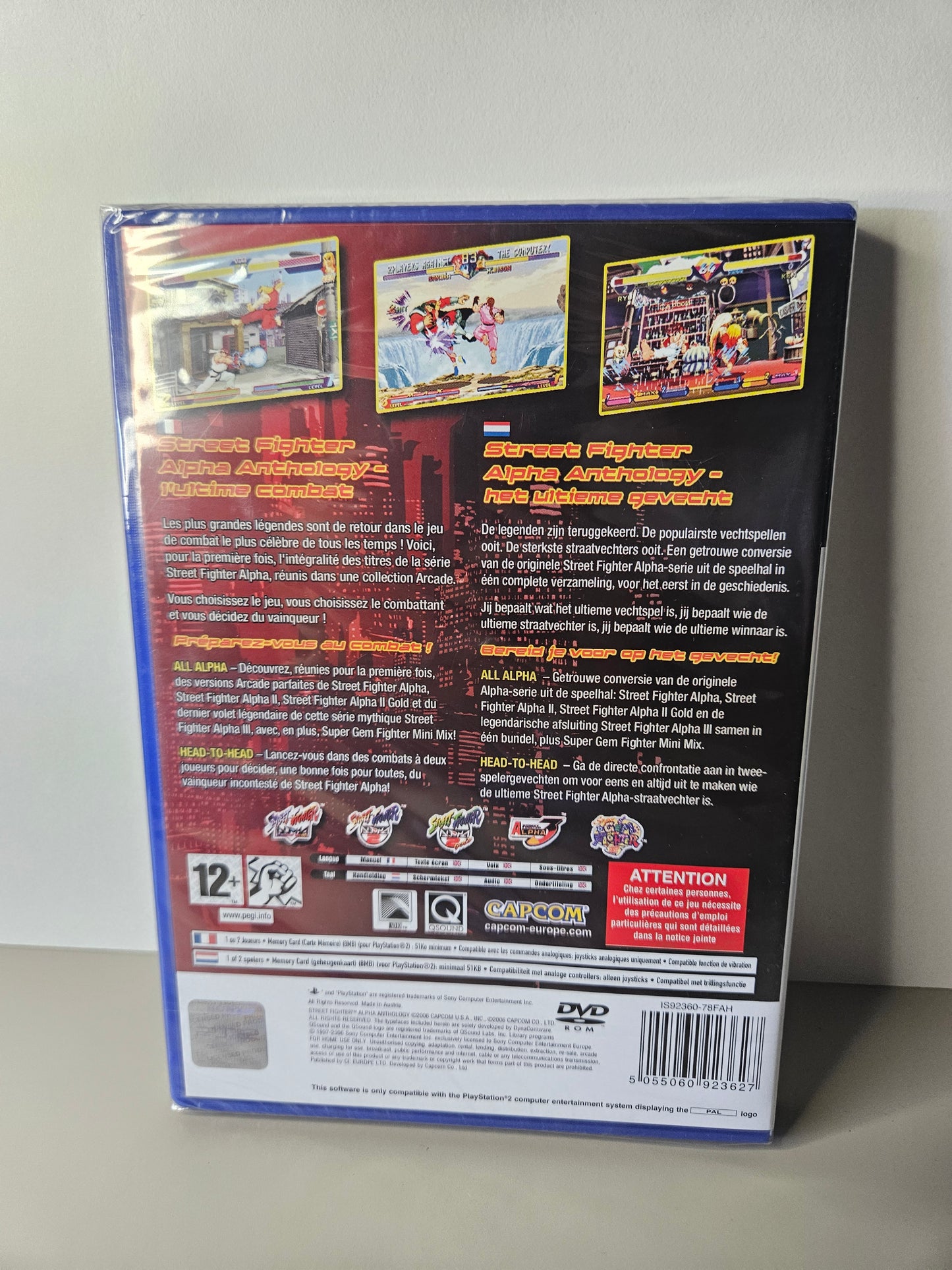 Playstation - Street Fighter Alpha Anthology