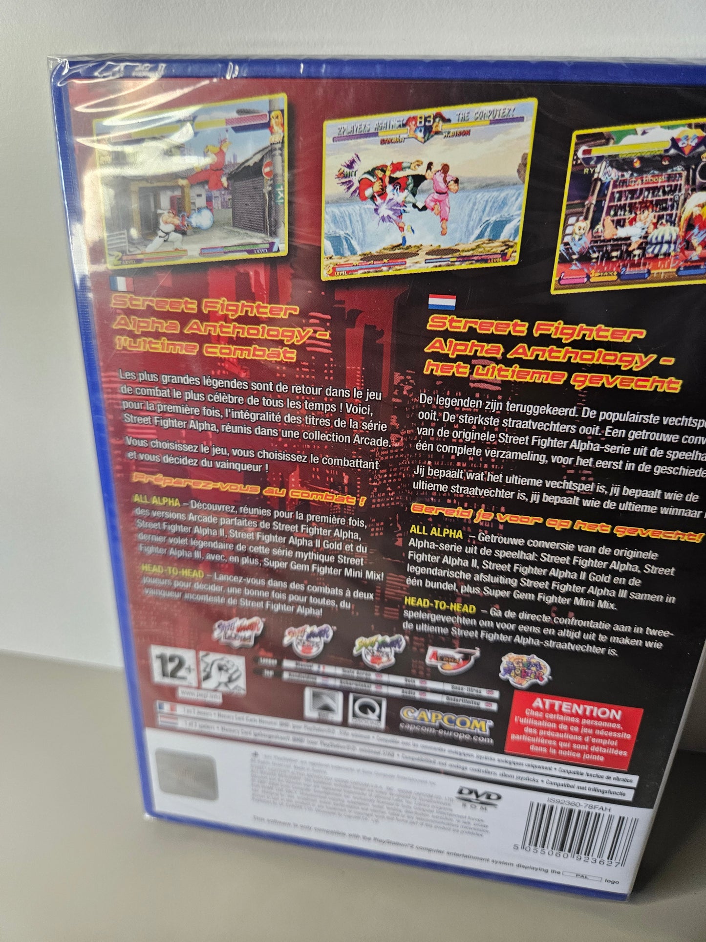 Playstation - Street Fighter Alpha Anthology