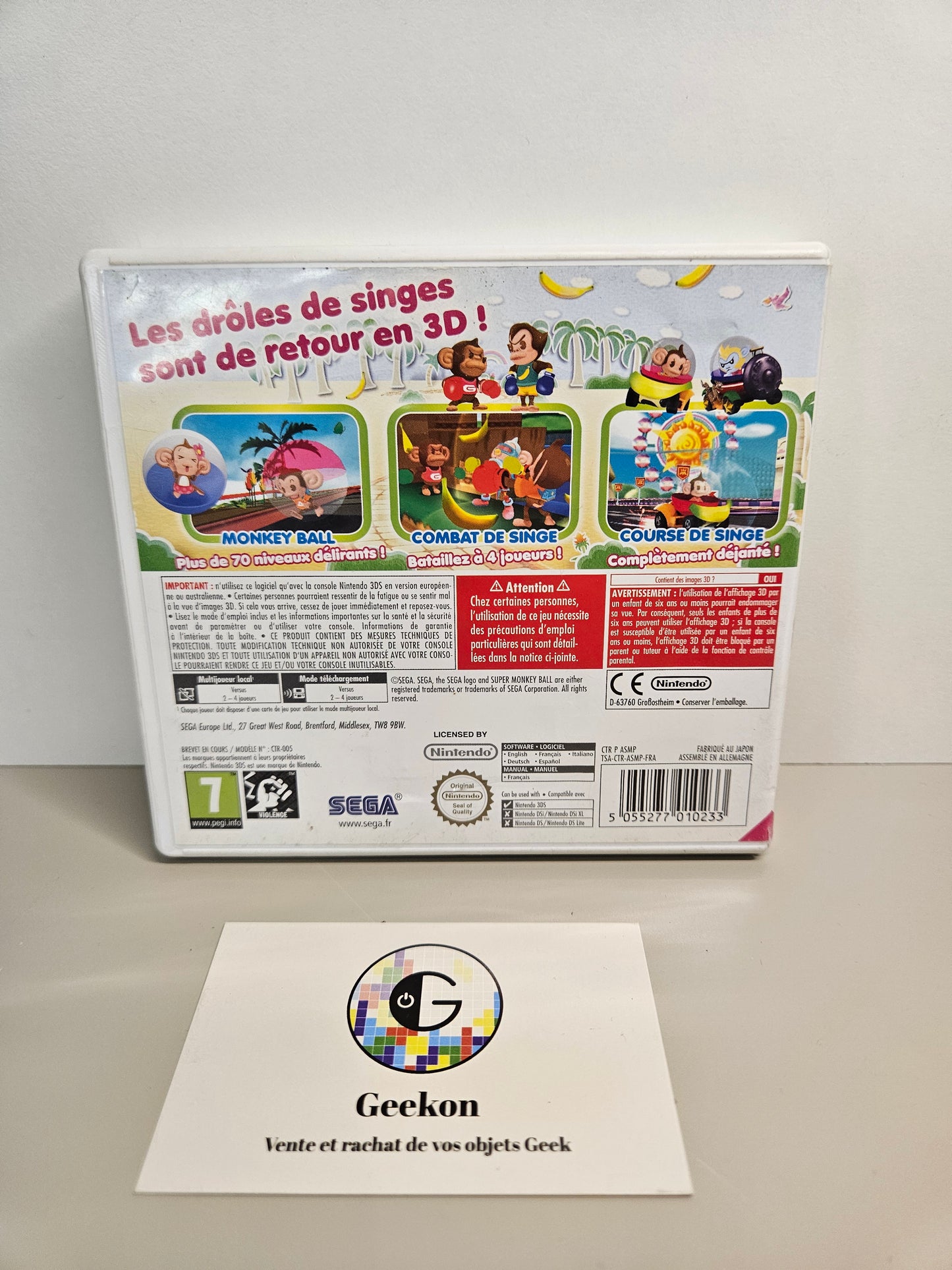 Nintendo - Super Monkey Ball 3D