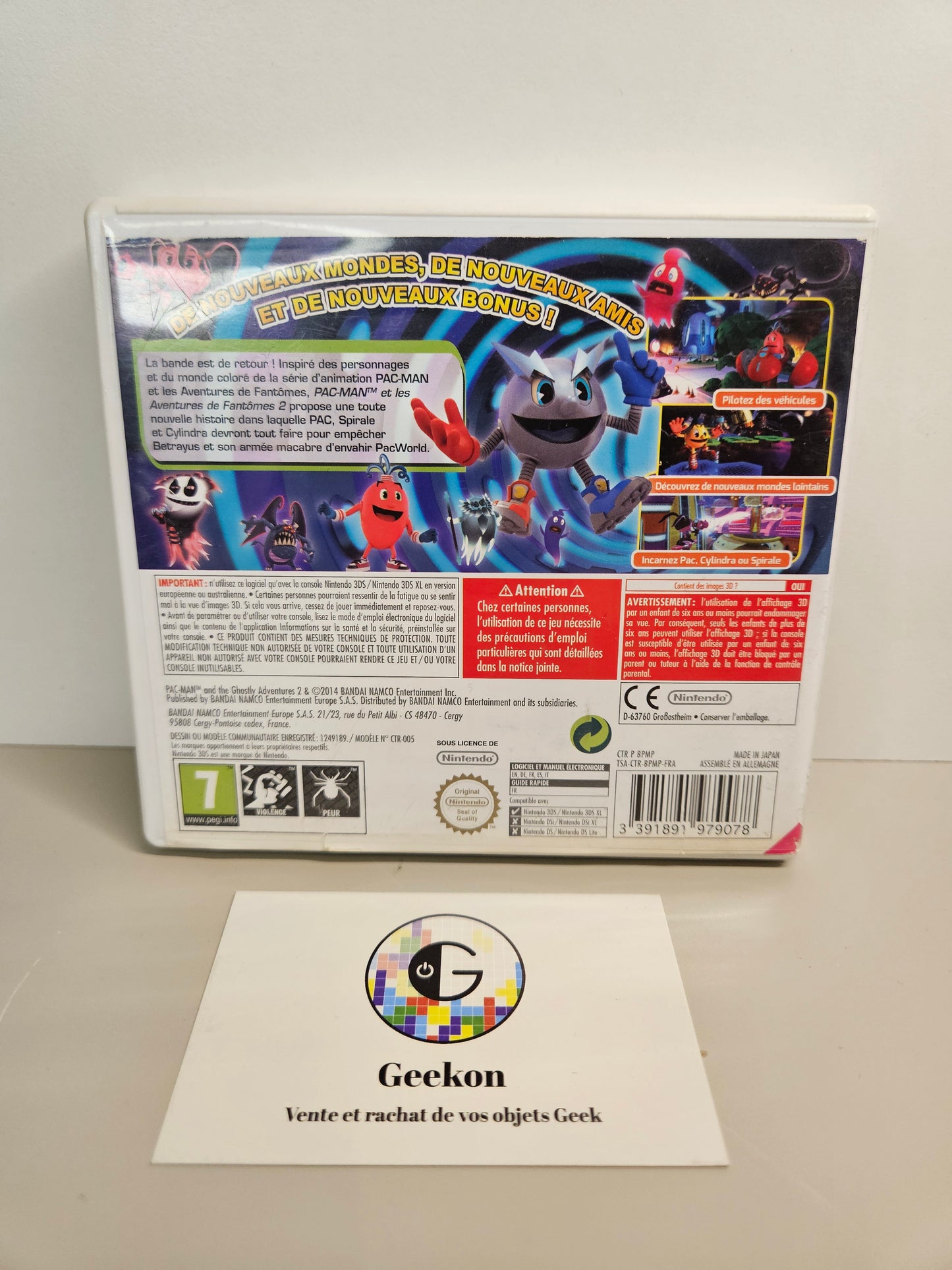 Nintendo - Pac-man 2 Les aventures de fantôme