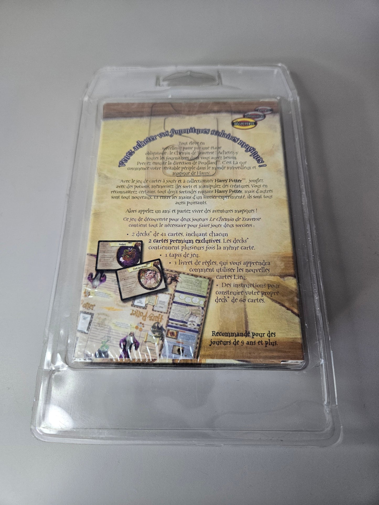 Deck Harry Potter Le Chemin de traverse - Neuf sous blister Wizards of the coast