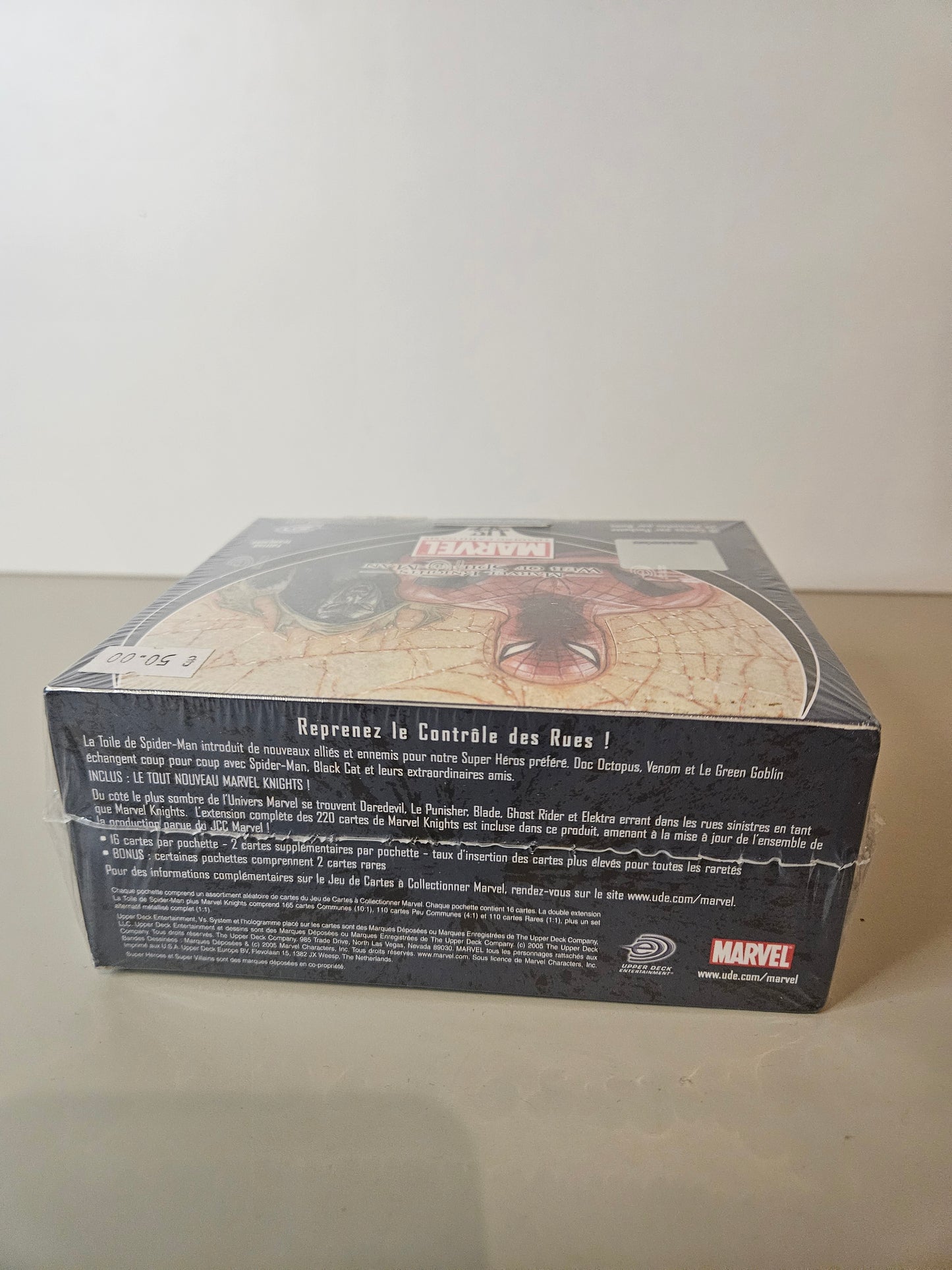 Display Marvel Spiderman Upper Deck