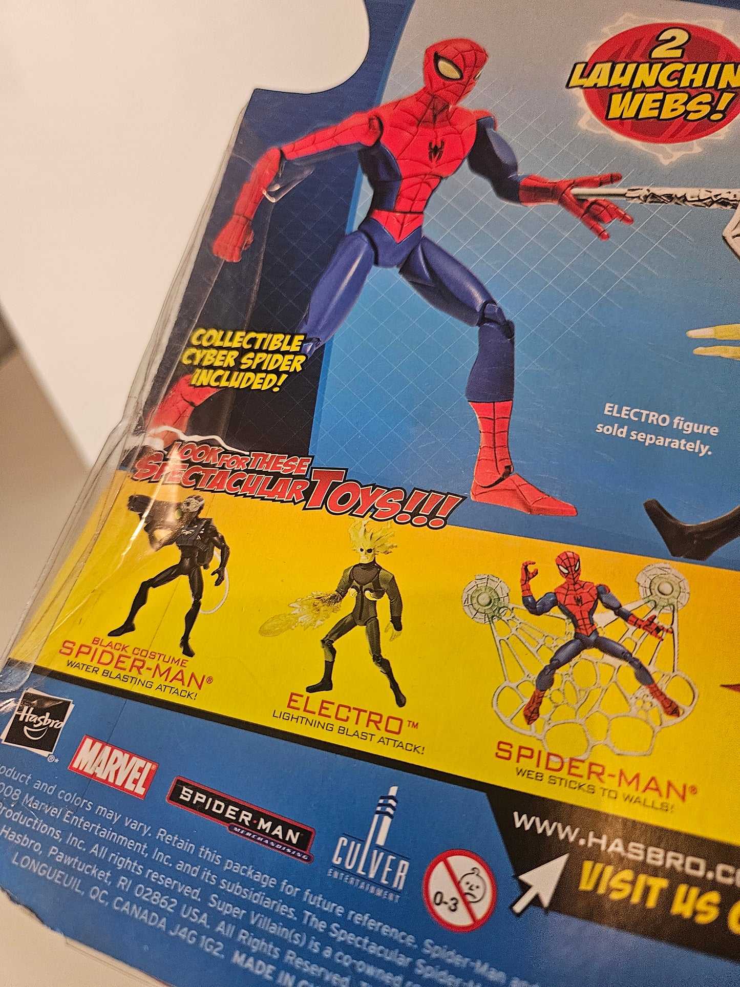 The Spectacular Spider-man Animated Series Hasbro 2007