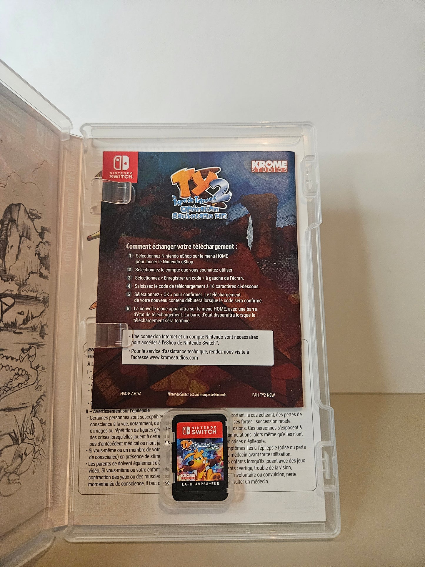 Nintendo - Ty The Tasmanian Tiger HD + Ty The Tasmanian Tiger 2