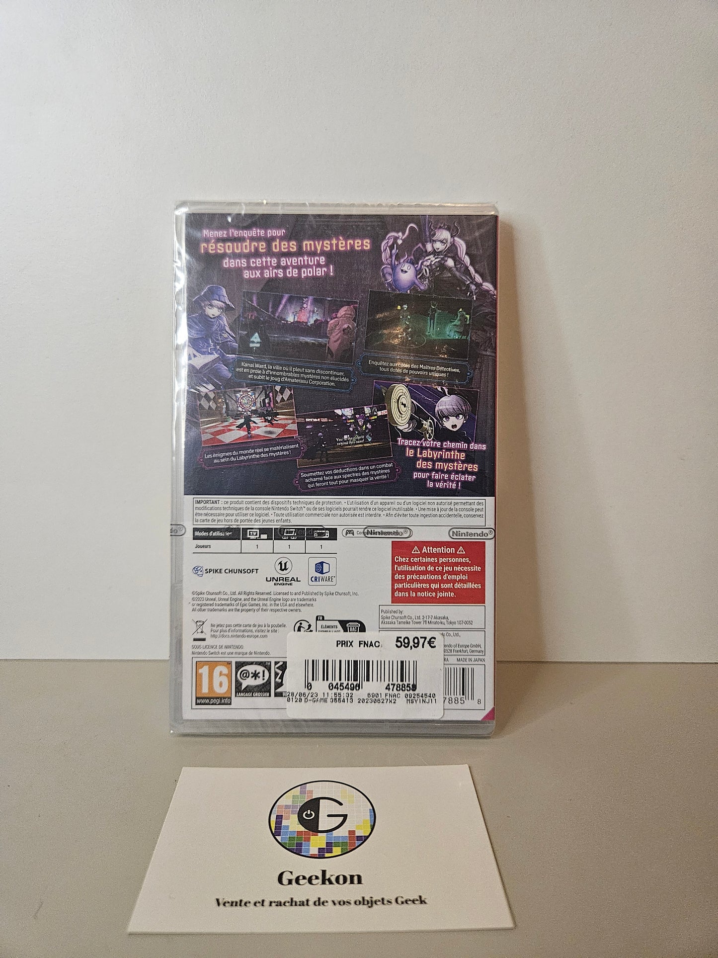 Nintendo - Rain Code Master Detective Archives