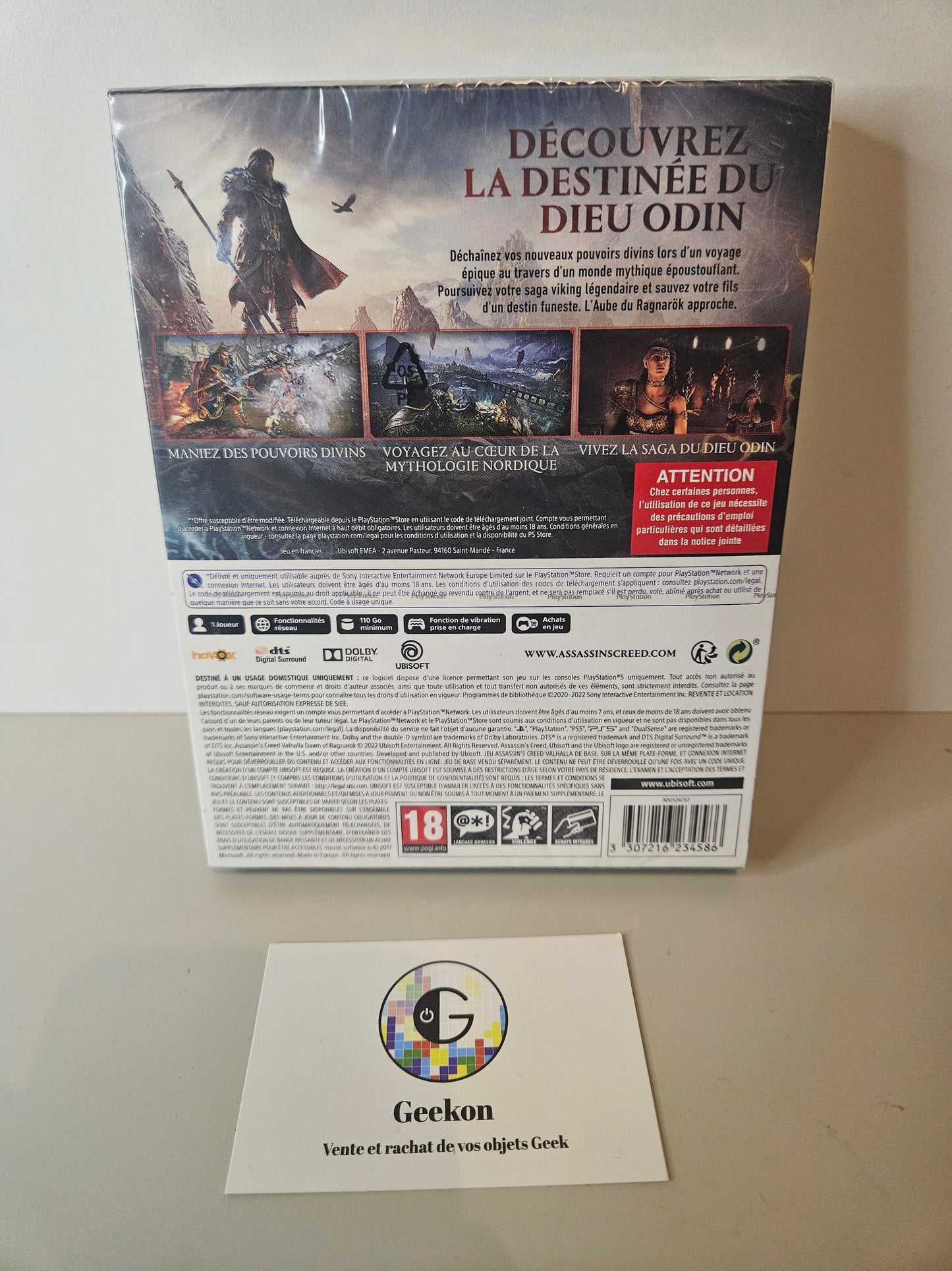 Playstation - DLC Assassin's creed L'aube du Ragnarock