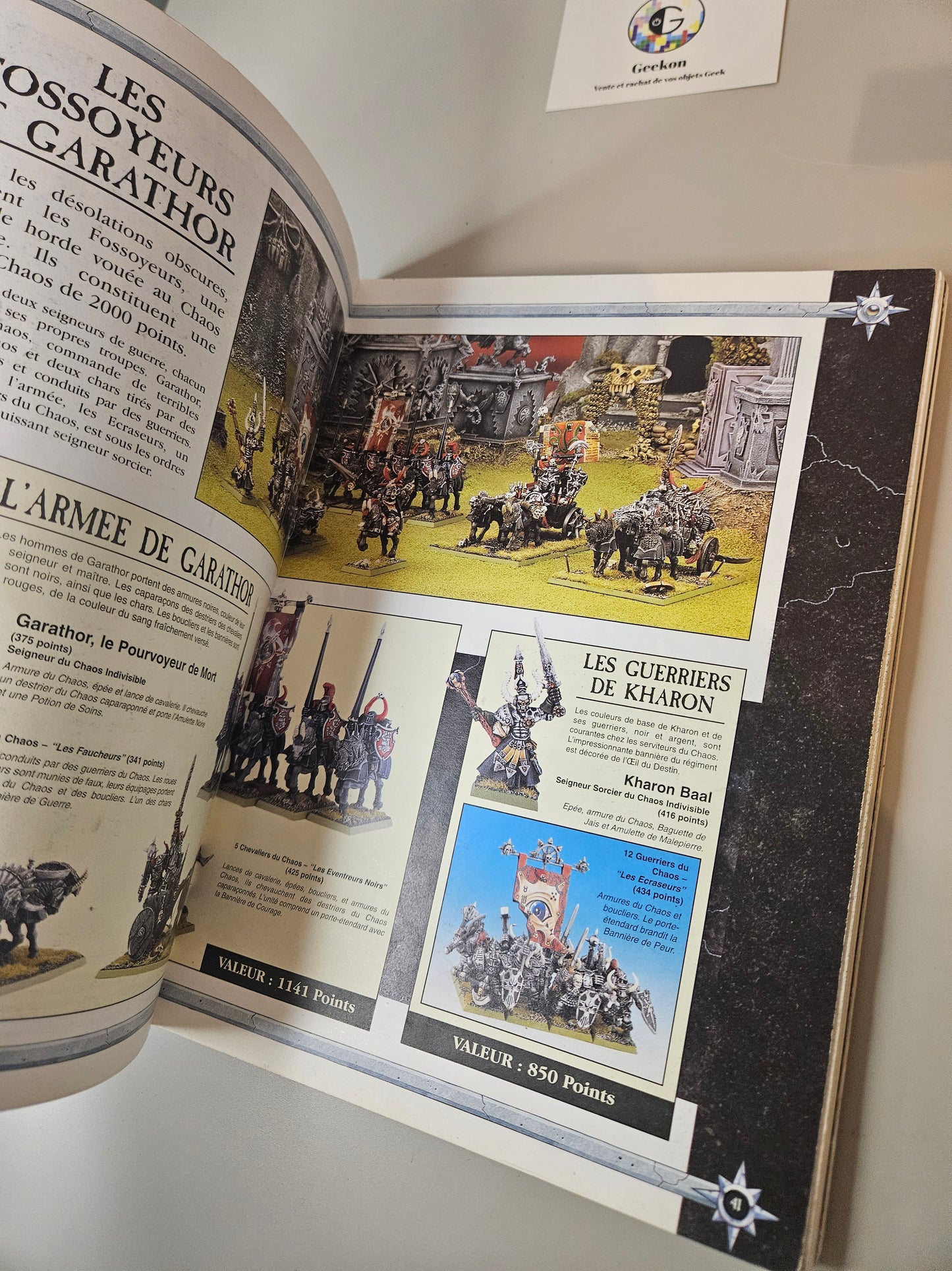 Livre Warhammer Royaume du Chaos