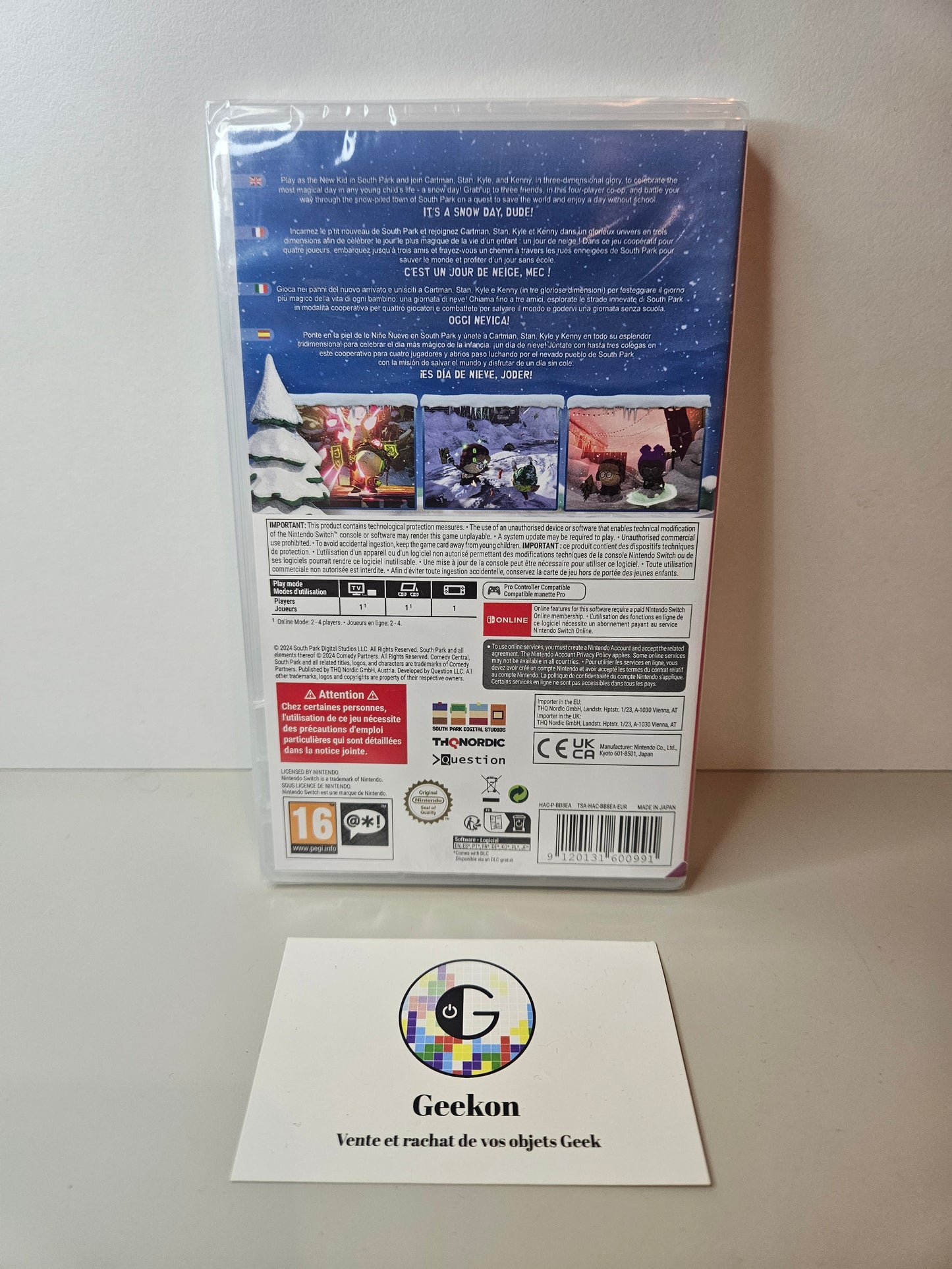 Nintendo - South Park Snow Day