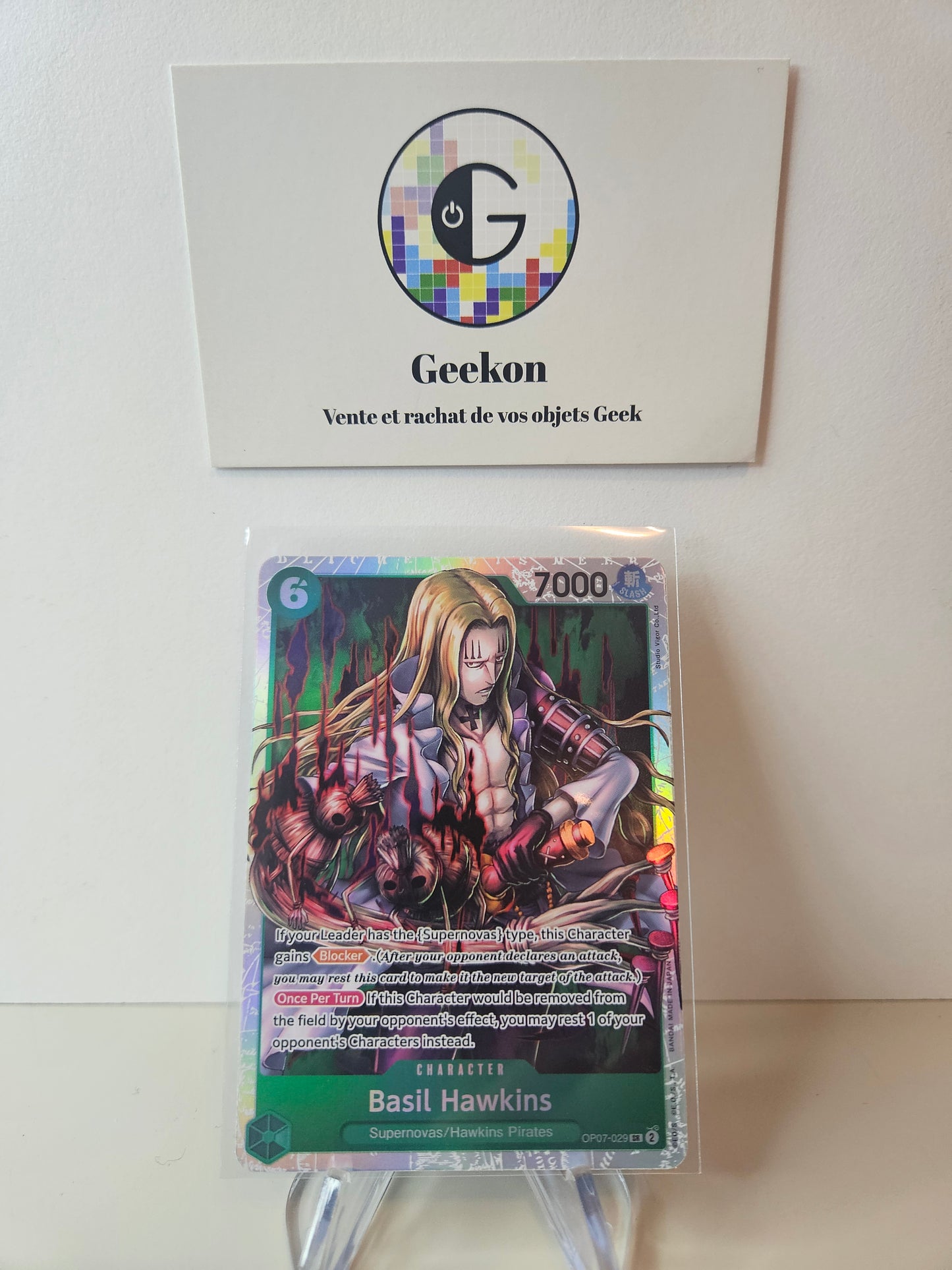 Carte One Piece - Basil Hawkins