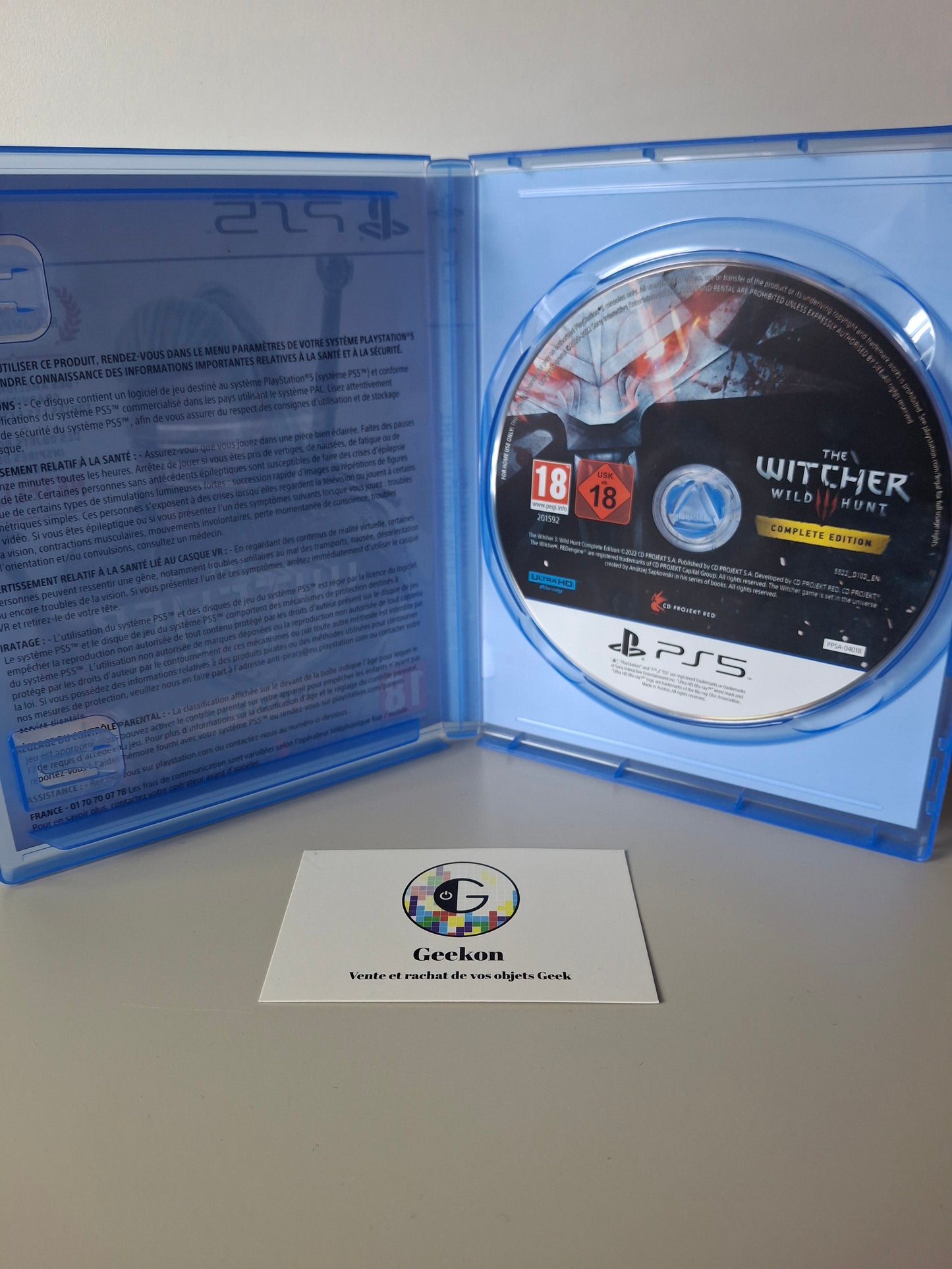 Playstation - The Witcher 3 : Wild Hunt