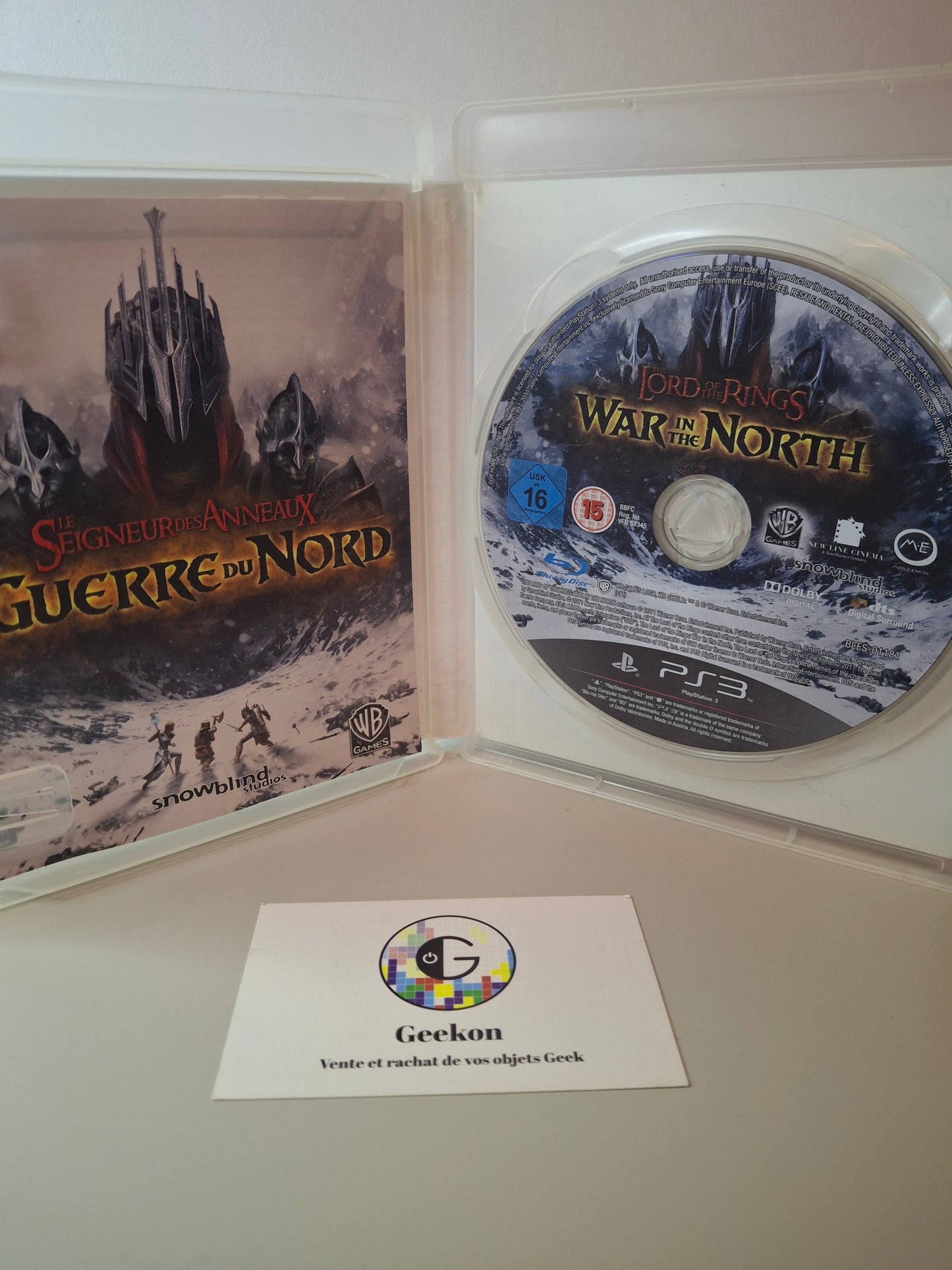 Playstation - Le Seigneur des Anneaux : La Guerre du Nord